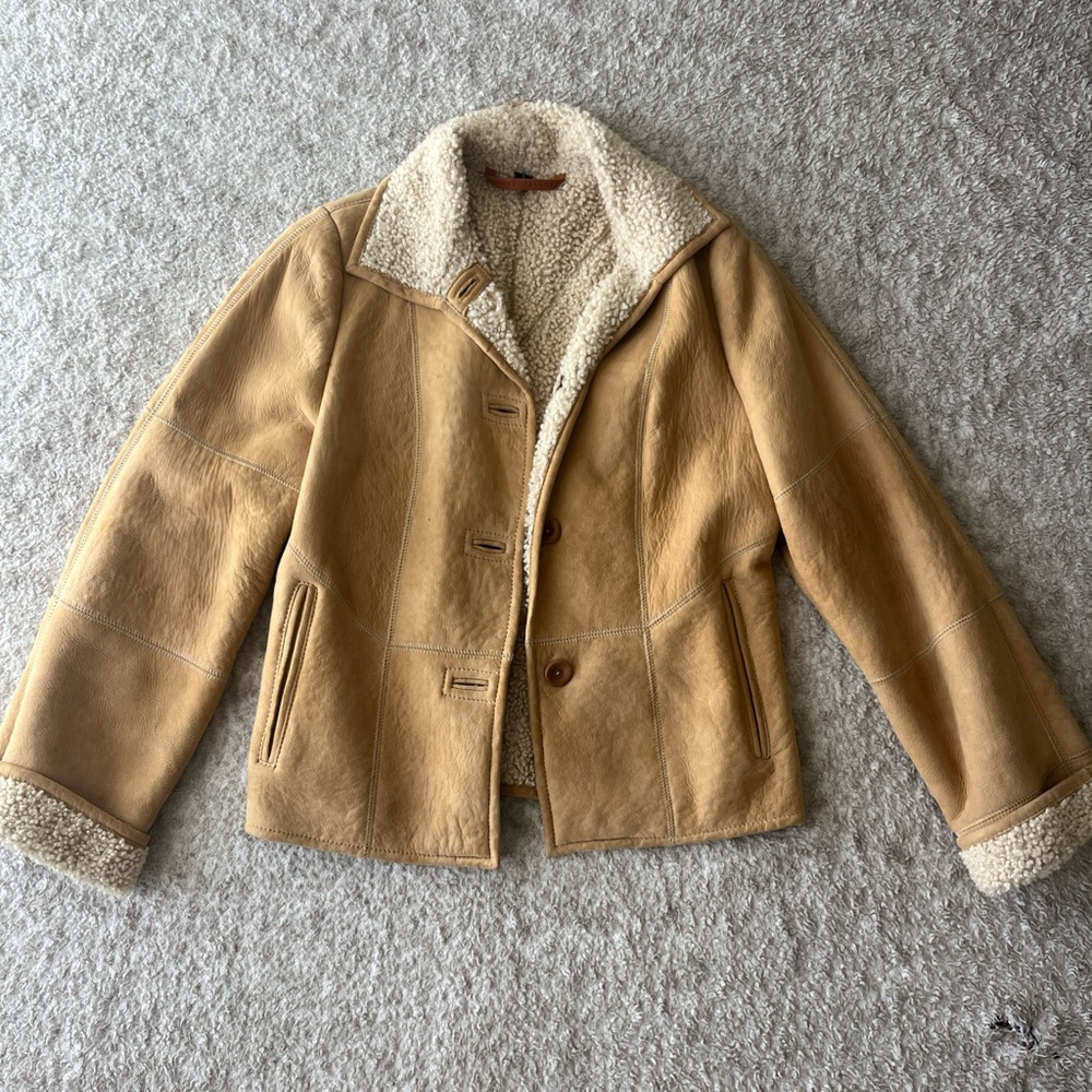 Audrey Talbott Lamb Skin Coat